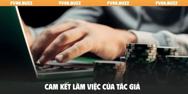 Cam kết làm việc của tác giả