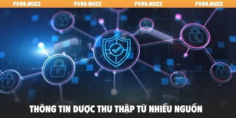Thông tin được thu thập từ nhiều nguồn